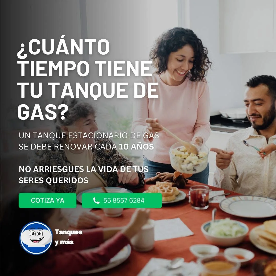 Promoción de reemplazo de tanque estacionario